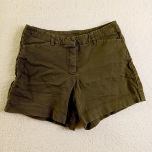 Breathe Shorts Womens Sz 6 Green‎ Canvas